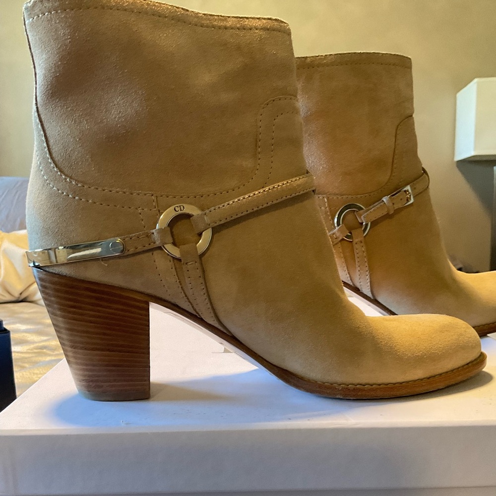 Dior Etrier Low boot suede